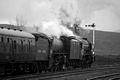 Flying Scotsman and Mayflower at Dalwhinnie by Dave Banks Photography