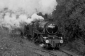 Black 5 Nos. 44871 and 45407 arriving at Crianlarich by Dave Banks Photography