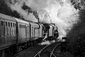 Black 5 Nos. 44871 and 45407 departing Crianlarich by Dave Banks Photography