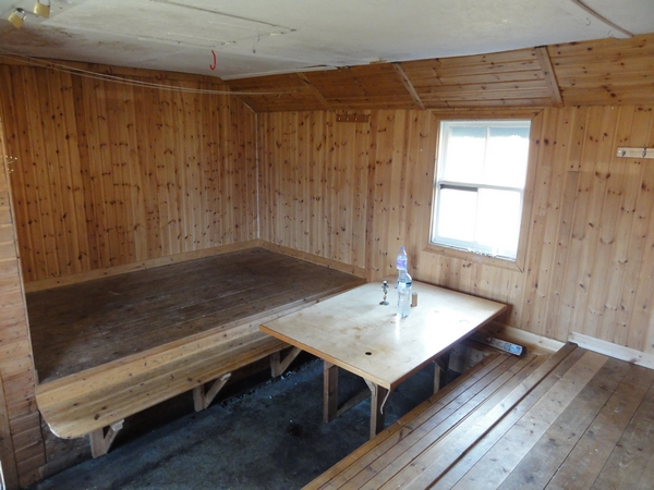 Inside Culra Bothy