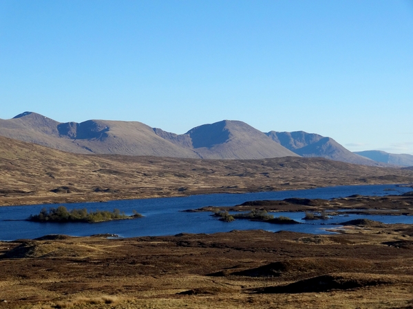 View across Rannoch Moor